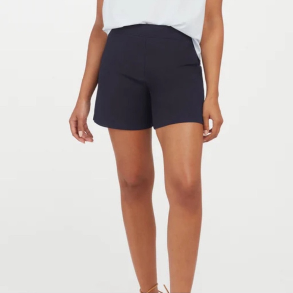 SPANX On the Go Polished 6” Shorts Black Small